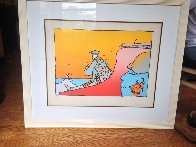 New World Landscape (early) 1980 Limited Edition Print by Peter Max - 1 New World Landscape (early) 1980 Limited Edition Print by Peter Max - 1