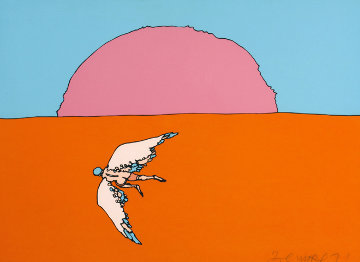 Going Home 1971 (Vintage) Limited Edition Print - Peter Max Going Home 1971 (Vintage) Limited Edition Print - Peter Max