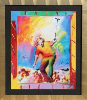 Jack Nicklaus HS By Jack 1986 Limited Edition Print by Peter Max - 1 Jack Nicklaus HS By Jack 1986 Limited Edition Print by Peter Max - 1