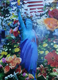 Land of the Free Home of the Brave II 2005 Unique Works on Paper (not prints) - Peter Max Land of the Free Home of the Brave II 2005 Unique Works on Paper (not prints) - Peter Max