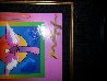 Angel With Sun on Blends 2006 26x24 Works on Paper (not prints) by Peter Max - 3