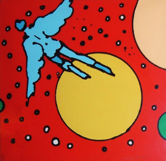 Baloo Baba 1972 (Vintage) Limited Edition Print - Peter Max Baloo Baba 1972 (Vintage) Limited Edition Print - Peter Max