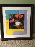 Lady in Floating Flowers 2004 Limited Edition Print by Peter Max - 1
