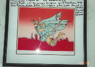 Winged Flyer II 1978 (Vintage) Limited Edition Print by Peter Max - 1