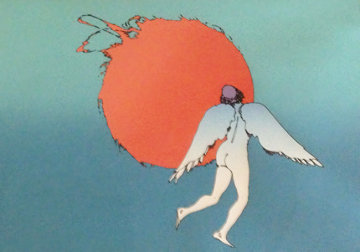 Encounter 1979 Limited Edition Print - Peter Max Encounter 1979 Limited Edition Print - Peter Max