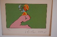 Facing Left 1976 (Vintage) Limited Edition Print by Peter Max - 1