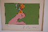 Facing Left 1976 (Vintage) Limited Edition Print by Peter Max - 1