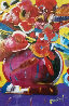 Flowers II 2006 Unique 50x38  Huge Works on Paper (not prints) by Peter Max - 0