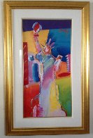 Statue of Liberty Unique 53x34 Works on Paper (not prints) by Peter Max - 1 Statue of Liberty Unique 53x34 Works on Paper (not prints) by Peter Max - 1