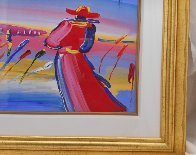 Walking in Reeds 1999 30x36 Works on Paper (not prints) by Peter Max - 2 Walking in Reeds 1999 30x36 Works on Paper (not prints) by Peter Max - 2