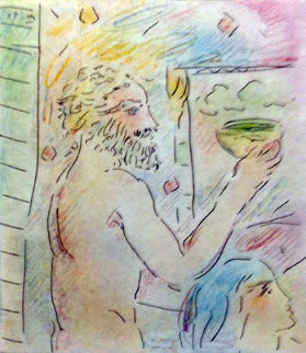 Homage to Picasso 1992 34x31 Works on Paper (not prints) - Peter Max Homage to Picasso 1992 34x31 Works on Paper (not prints) - Peter Max