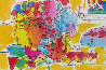 Double Profile Unique 13x18 Works on Paper (not prints) by Peter Max - 0 Double Profile Unique 13x18 Works on Paper (not prints) by Peter Max - 0
