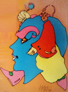 Head 1971 Limited Edition Print - Peter Max Head 1971 Limited Edition Print - Peter Max
