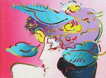 Flower Spectrum 1990 Limited Edition Print - Peter Max Flower Spectrum 1990 Limited Edition Print - Peter Max