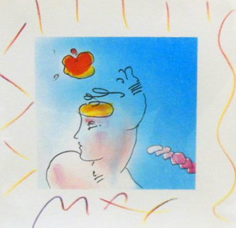 Lady and Zoople 1993 10x10 Works on Paper (not prints) - Peter Max Lady and Zoople 1993 10x10 Works on Paper (not prints) - Peter Max