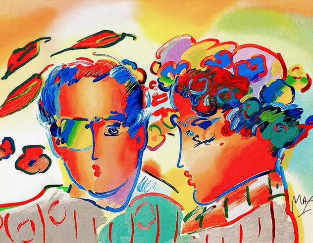 Zero in Love 1990 Limited Edition Print by Peter Max