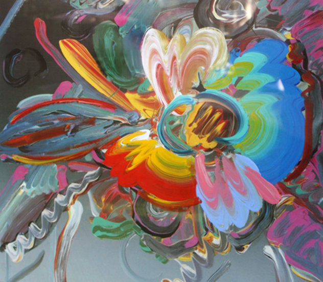New York Flower Show Unique 1999 43x32 Huge Works on Paper (not prints) by Peter Max New York Flower Show Unique 1999 43x32 Huge Works on Paper (not prints) by Peter Max