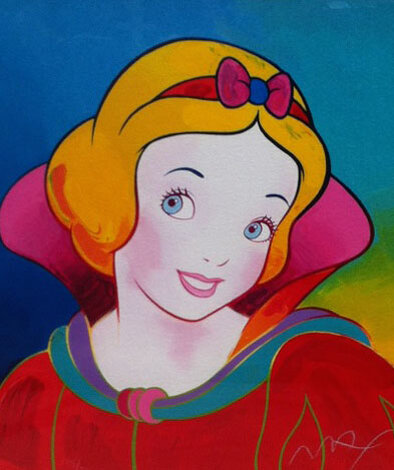 Snow White - Framed Suite of 4 Serigraphs - 1994 Limited Edition Print - Peter Max