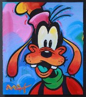 Goofy 2003 Unique 37x35 Works on Paper (not prints) by Peter Max - 1 Goofy 2003 Unique 37x35 Works on Paper (not prints) by Peter Max - 1