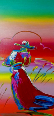 Walking in Reeds 1999 Limited Edition Print - Peter Max