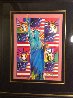 God Bless America III - With Five Liberties 2005 Unique 24x18 Works on Paper (not prints) by Peter Max - 1