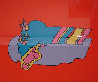 Remembering The Flight 1970 Limited Edition Print by Peter Max - 0 Remembering The Flight 1970 Limited Edition Print by Peter Max - 0