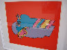 Remembering The Flight 1970 Limited Edition Print by Peter Max - 1 Remembering The Flight 1970 Limited Edition Print by Peter Max - 1