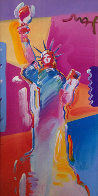 Statue of Liberty 2001 53x34 Super Huge Works on Paper (not prints) by Peter Max - 0 Statue of Liberty 2001 53x34 Super Huge Works on Paper (not prints) by Peter Max - 0