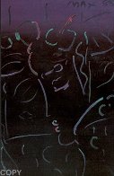 Midnight Profile 1988 Limited Edition Print by Peter Max - 0 Midnight Profile 1988 Limited Edition Print by Peter Max - 0