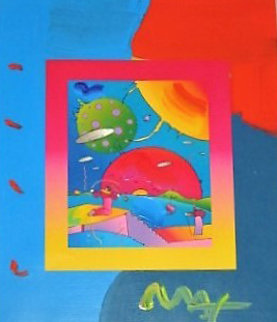 Year of 2250 on Blends 2006 Unique 27x23 Works on Paper (not prints) - Peter Max
