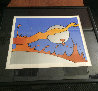 Close to the Sun (Vintage) 1977 Limited Edition Print by Peter Max - 1