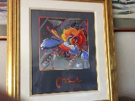 New York Flower Show 1999 36x31 Unique Works on Paper (not prints) by Peter Max - 1 New York Flower Show 1999 36x31 Unique Works on Paper (not prints) by Peter Max - 1