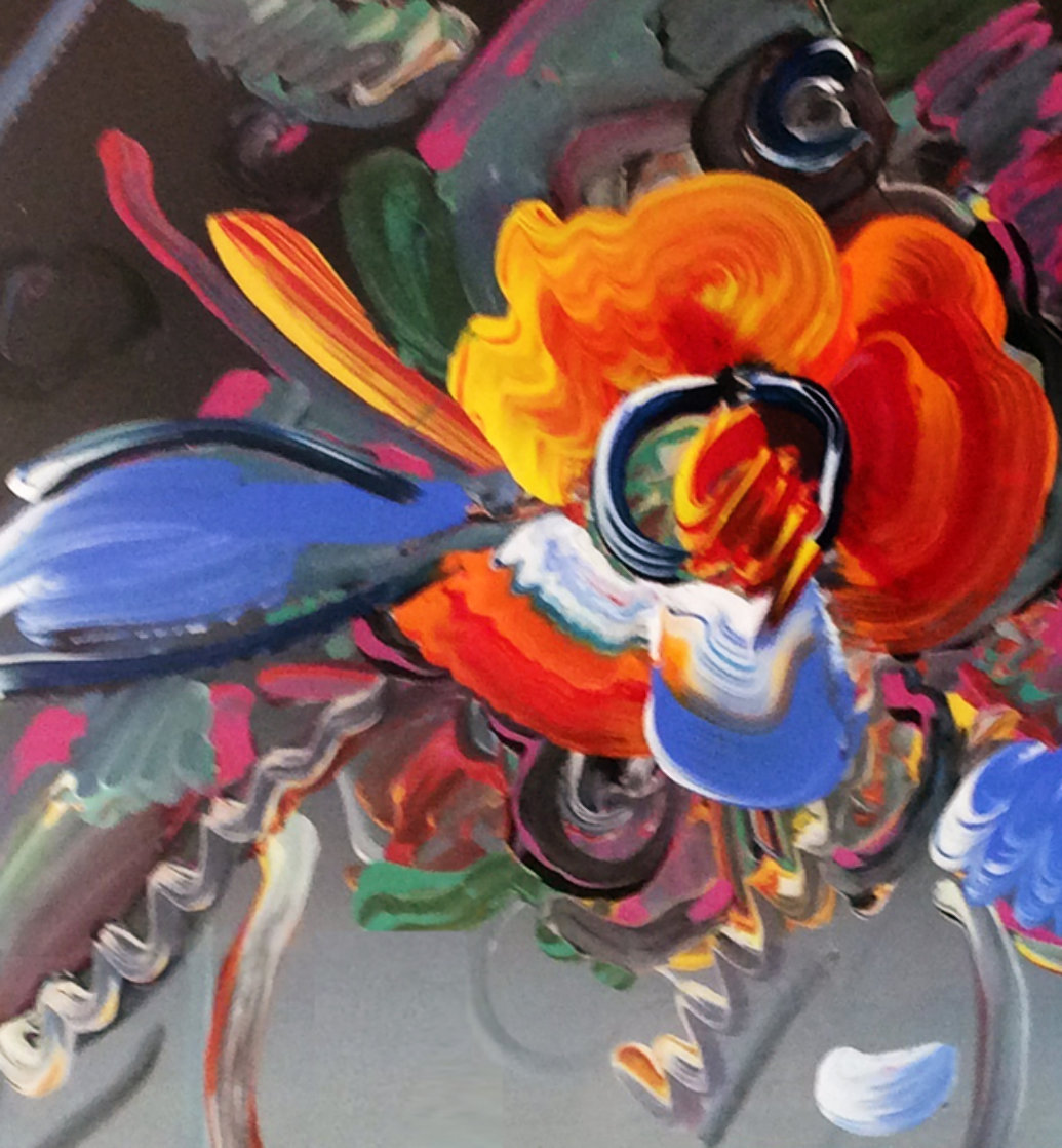 New York Flower Show 1999 36x31 Unique Works on Paper (not prints) by Peter Max New York Flower Show 1999 36x31 Unique Works on Paper (not prints) by Peter Max