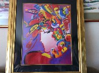 Blushing Beauty 2002 Unique 34x40 Super Huge Works on Paper (not prints) by Peter Max - 3 Blushing Beauty 2002 Unique 34x40 Super Huge Works on Paper (not prints) by Peter Max - 3