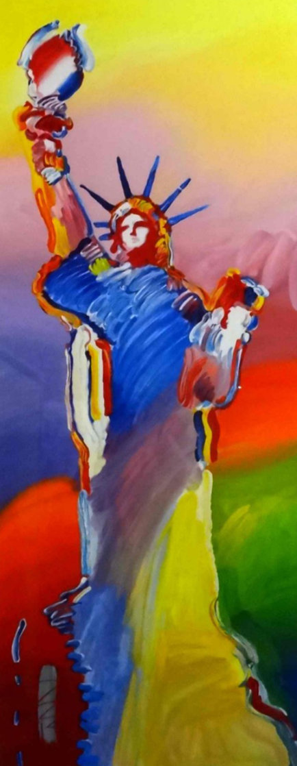 Statue of Liberty (Large) 2010 Limited Edition Print by Peter Max