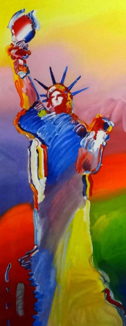 Statue of Liberty (Large) 2010 Limited Edition Print - Peter Max