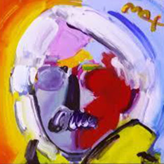 Andy Warhol With a Mustache 1997 Embellished Works on Paper (not prints) - Peter Max Andy Warhol With a Mustache 1997 Embellished Works on Paper (not prints) - Peter Max