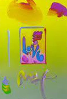 Love 2008 22x25 Works on Paper (not prints) - Peter Max Love 2008 22x25 Works on Paper (not prints) - Peter Max