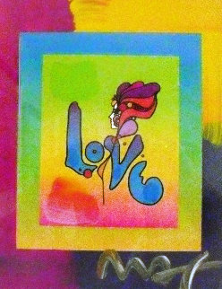 Love on Blends 2006 22x24 Works on Paper (not prints) - Peter Max Love on Blends 2006 22x24 Works on Paper (not prints) - Peter Max