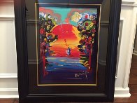 Better World III 1999 Unique 24x18 Works on Paper (not prints) by Peter Max - 1 Better World III 1999 Unique 24x18 Works on Paper (not prints) by Peter Max - 1
