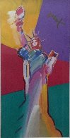 Statue of Liberty 2001 33x53 Super Huge Works on Paper (not prints) by Peter Max - 1 Statue of Liberty 2001 33x53 Super Huge Works on Paper (not prints) by Peter Max - 1