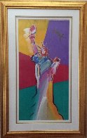 Statue of Liberty 2001 33x53 Super Huge Works on Paper (not prints) by Peter Max - 2 Statue of Liberty 2001 33x53 Super Huge Works on Paper (not prints) by Peter Max - 2