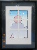 Landscape Through Window 1979 (Vintage) Limited Edition Print by Peter Max - 1
