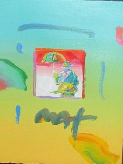 Umbrella Man 2006 8x11 Works on Paper (not prints) - Peter Max Umbrella Man 2006 8x11 Works on Paper (not prints) - Peter Max