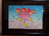 Red Vase 1982 Limited Edition Print by Peter Max - 1