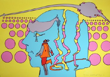 Within And Without 1972 Limited Edition Print - Peter Max Within And Without 1972 Limited Edition Print - Peter Max