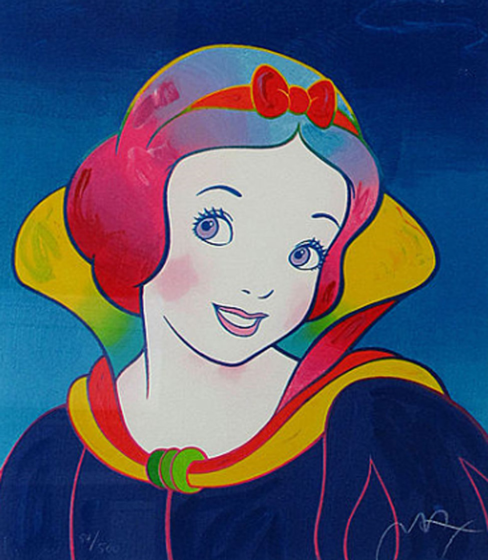 Disney: Snow White 1994 Limited Edition Print by Peter Max Disney: Snow White 1994 Limited Edition Print by Peter Max