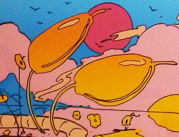 Tropical Flowers 1979 Limited Edition Print - Peter Max Tropical Flowers 1979 Limited Edition Print - Peter Max