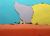 Rocks and Sun 1971 (Vintage) Limited Edition Print by Peter Max - 2