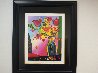 Vase of Flowers 2014 Limited Edition Print by Peter Max - 1